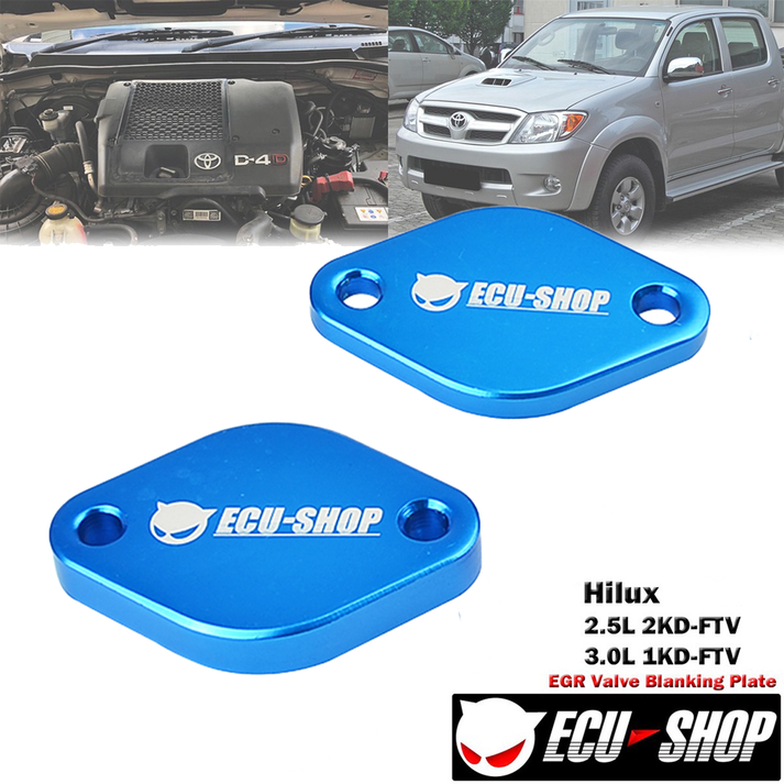 Toyota D4D 2005-2015 EGR Blank off plates