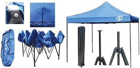 Gazebo Blue 3x3M 18KG