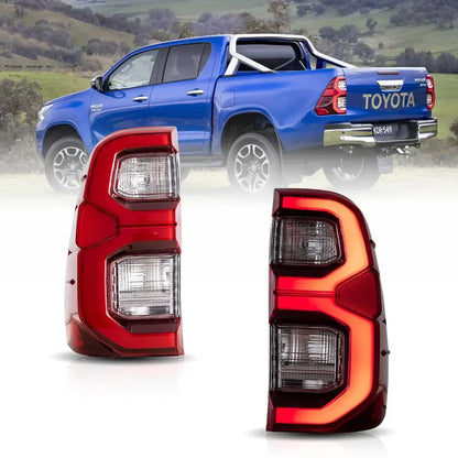 Toyota Hilux 2016+ Tail Light Set Upgraded