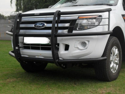 Ford Ranger 2012-2021 Full Face Bull Bar Black