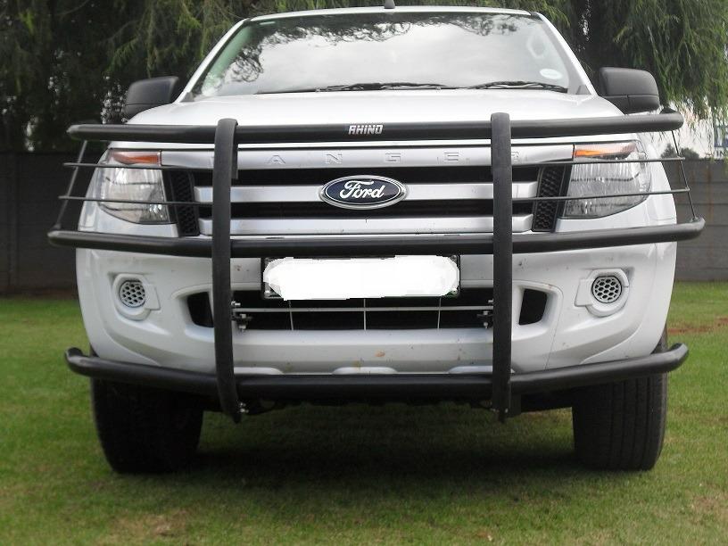 Ford Ranger Bullbasau Ford Ranger 2012-2021 Full Face Bull Bar Black – The Bakkie Shop