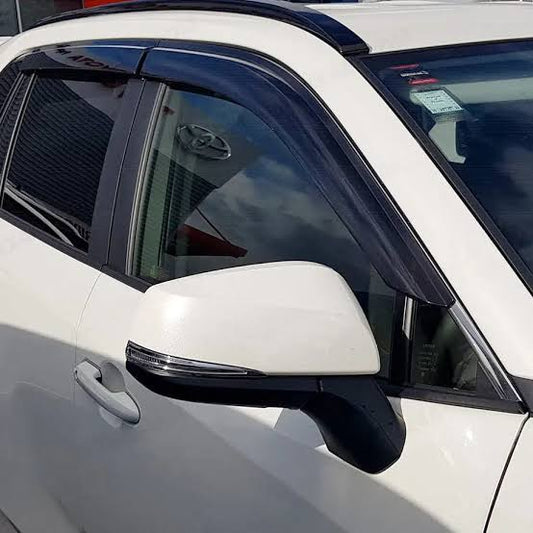 Rav 4 2019+ Windshields 4pcs Matt Black