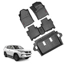 Toyota Fortuner Moulded Type Car Mat Set