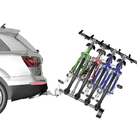 Bicycle Rack 4 Carrier Tow Ball Mtg