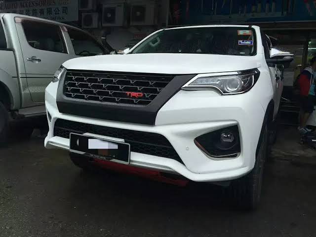 Toyota Fortuner TRD Grill 2016-2020 Matt Black