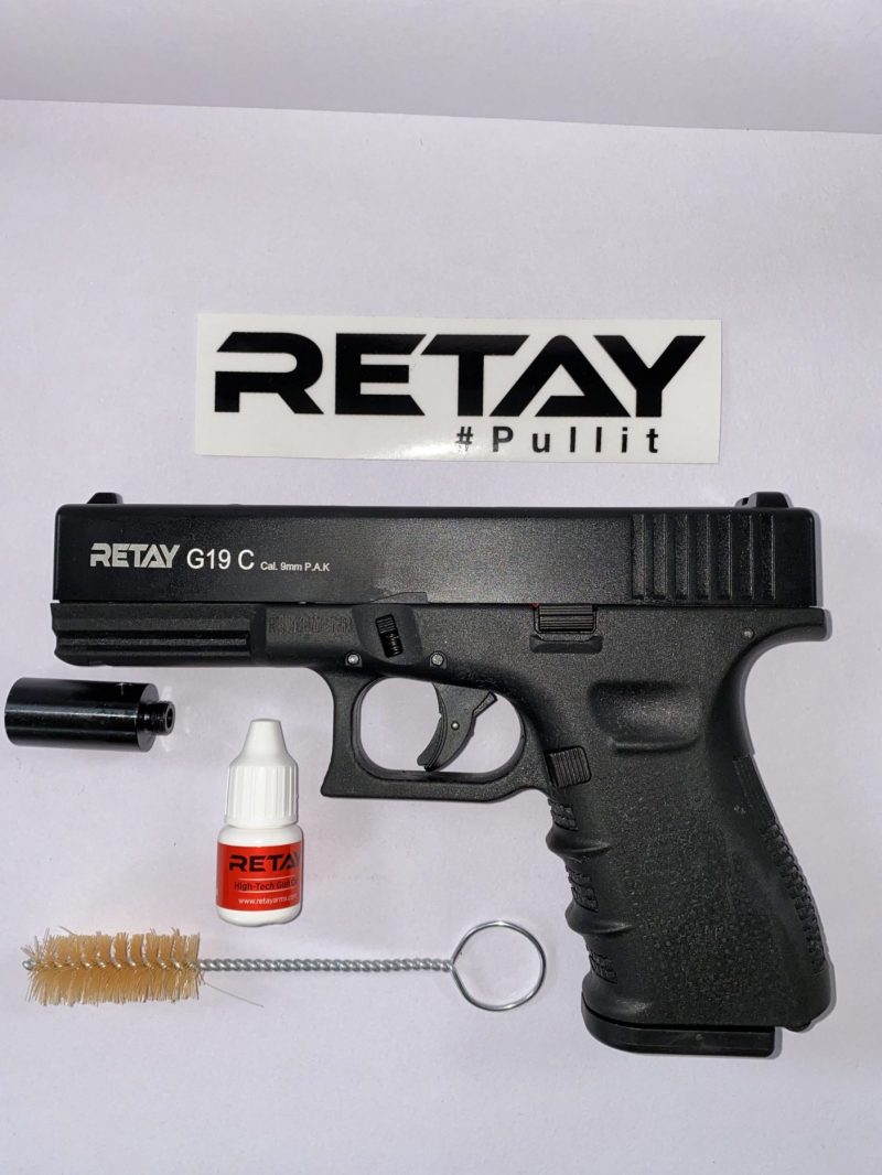 Retay G19C Blank Gun - Black