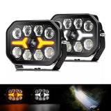 7 Inch DRL Night Seeker LED Spot Lights