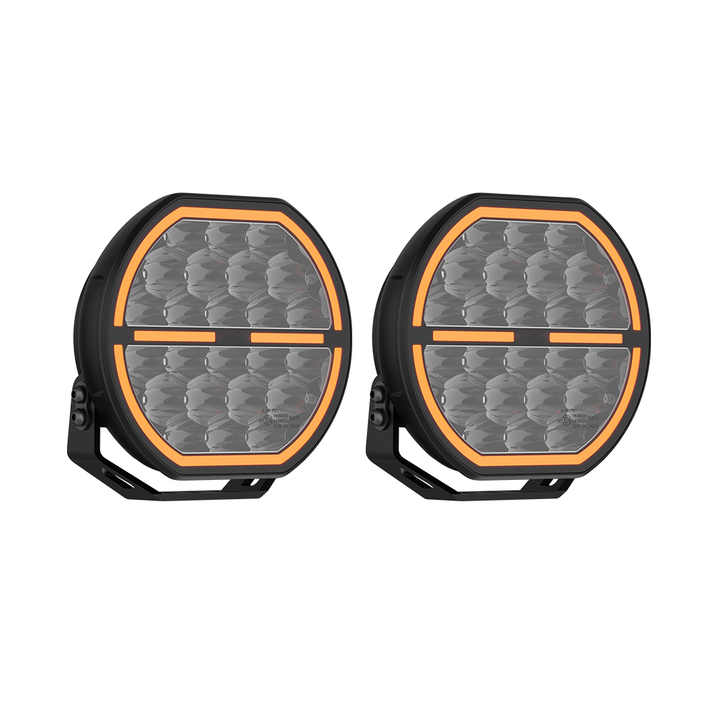 BRT 7" 140W XR Pro Spot light with Amber DRL Kit