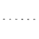 Ford Ranger Hood Logo – Matte black (Aftermarket) Non OEM