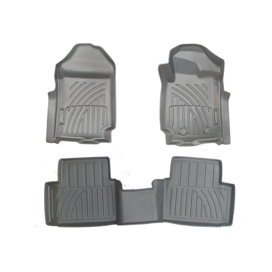 Ford Ranger (2012-2021) 3D Floor Mat 2.5 Door - 3pcs (Manual and Auto)