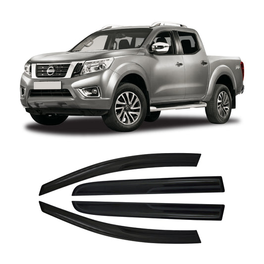 Nissan Navara 2022+ Gloss Black Windshields Set