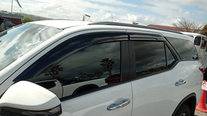 Toyota Fortuner GD6 2016+ Gloss Black Windshields Set