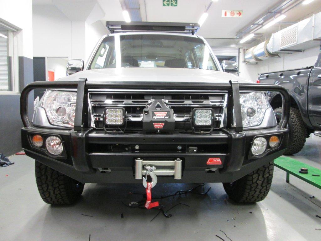 Mitshubishi Pajero BK 2007+ Front Bumper Replacement