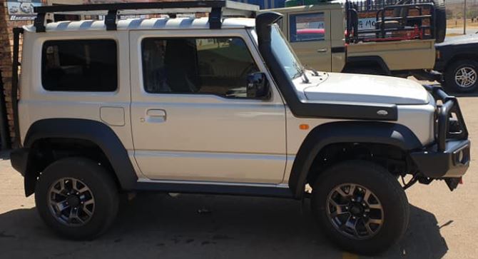 Suzuki Jimny 2019+ Front Bumper Replacement Steel