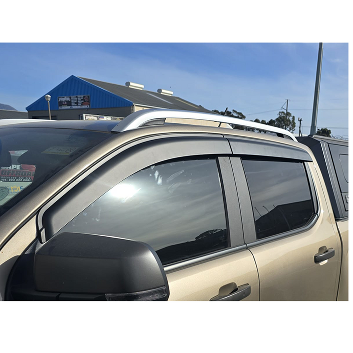 VW Amarok Weather Guards - D/C Matte Black (2023-Present)