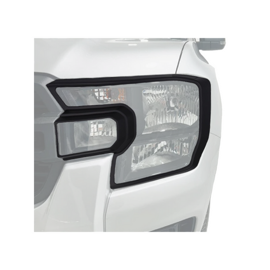 Ford Ranger 2023+ T9 Head Light Cover Trims M/B Low Spec (Thai)