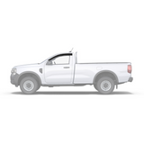 Ford Ranger 2023+ T9 Weather Guards Single Cab