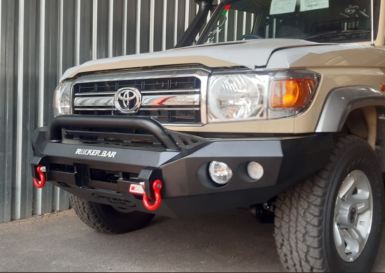 Toyota Landcruiser 2007+ Low Loop Front Bumper Replacement