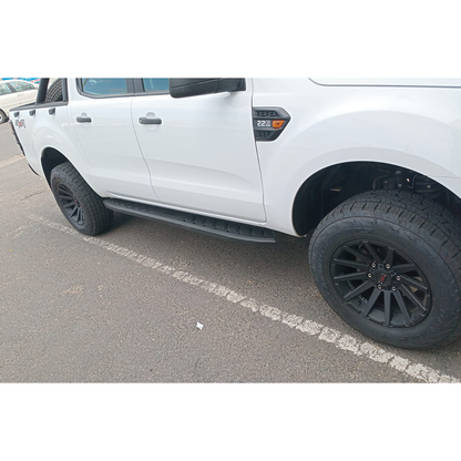 Roamer Steel Side Steps for Ford Ranger Double Cab (2012-Present)