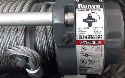 Runva Hydraulic Recovery Winch (4,536kg) Heavy Duty Off-Road