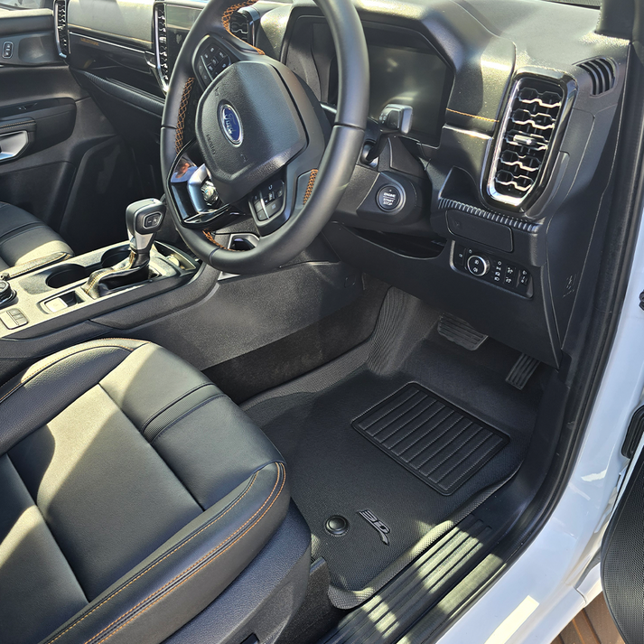 Ford Ranger 2023+ Next Gen Moulded Floor Mats 3D MAXpider KAGU
