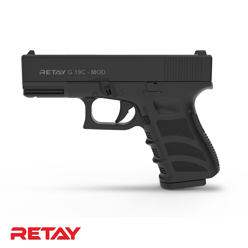 Retay G19C Blank Gun - Black