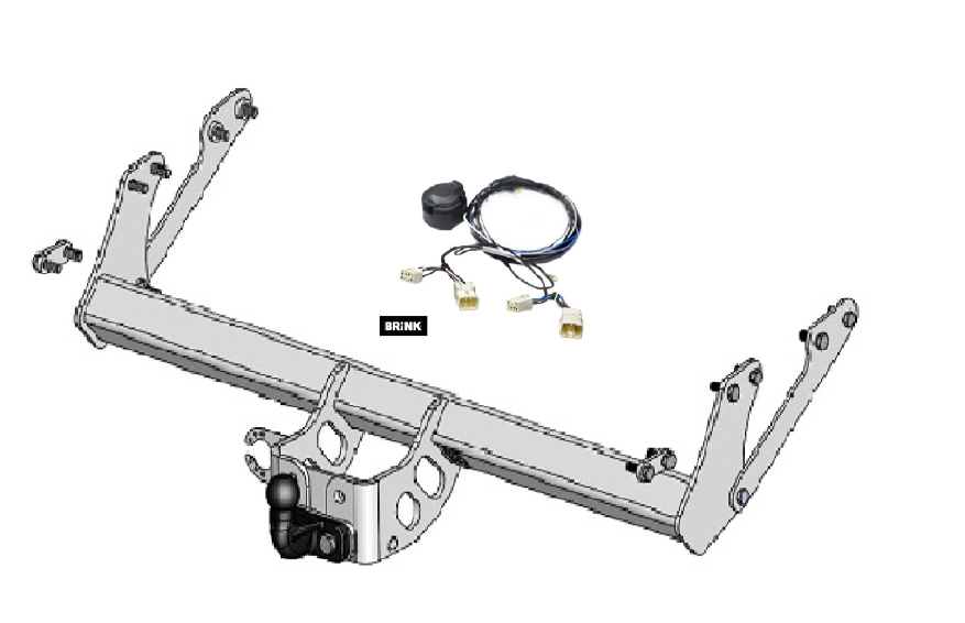 Toyota Hilux 2026+ Tow Bar Complete