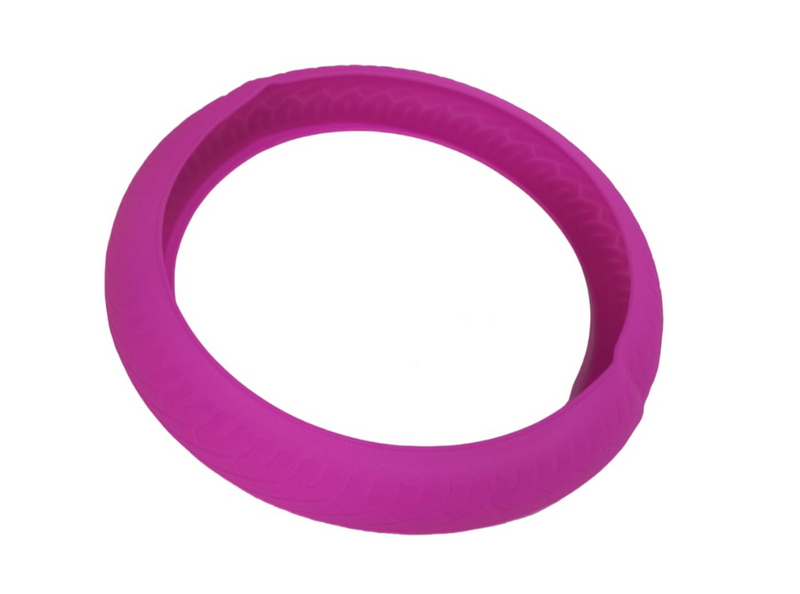 Silicon Steering Wheel Cover - Pink