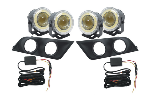 Ford Ranger Double Spot Lamp Set - 2015 and Newer