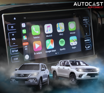 Toyota Fortuner/Hilux 2016-2019 AutoCast Retro Connect