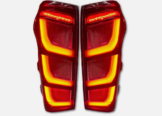 Isuzu D-Max Gen 6 2012-2018 Tail Light LED Set (Gen 7 Look 2024) Smoke