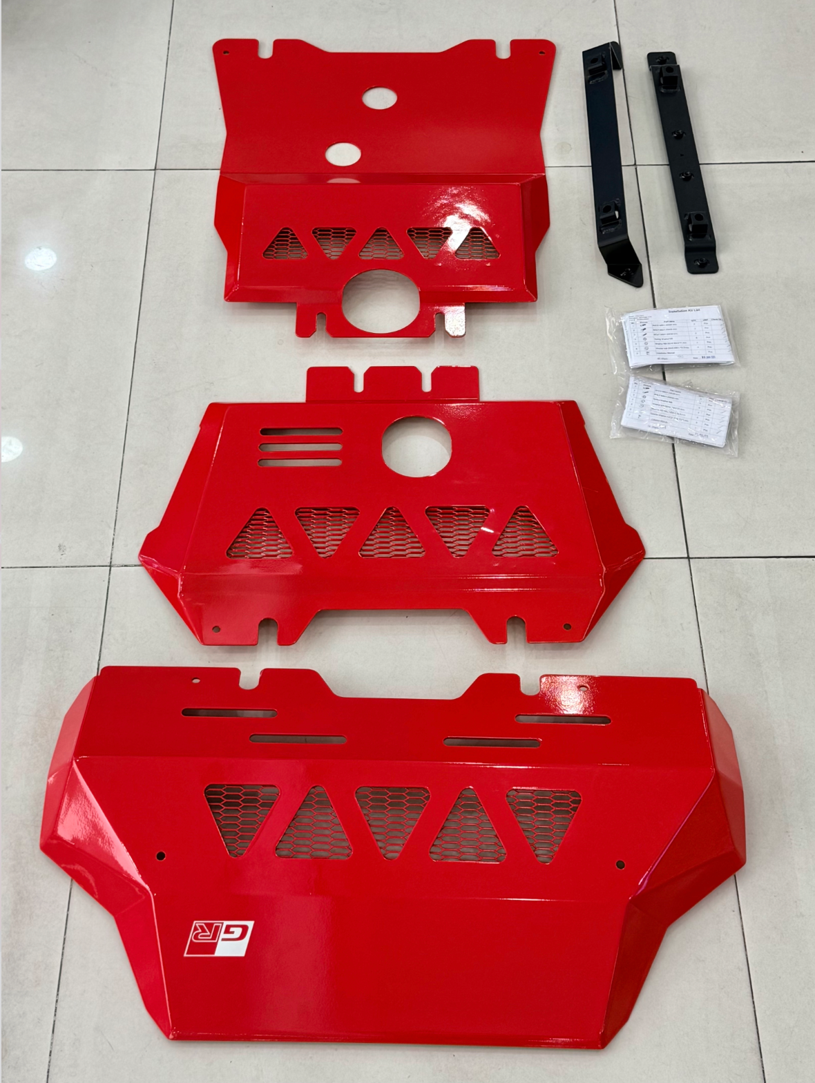 Toyota Hilux GD6 / Travo 2016-2026 3PCS GR Full Underbody plate