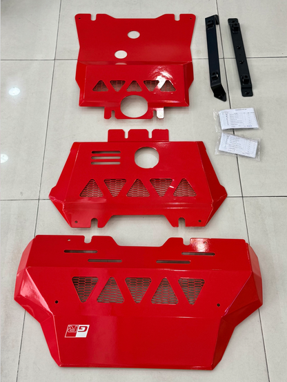 Toyota Hilux GD6 / Travo 2016-2026 3PCS GR Full Underbody plate
