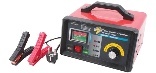 Sunstorm Battery Charger / Jump Starter with 50 Amp Jumpers