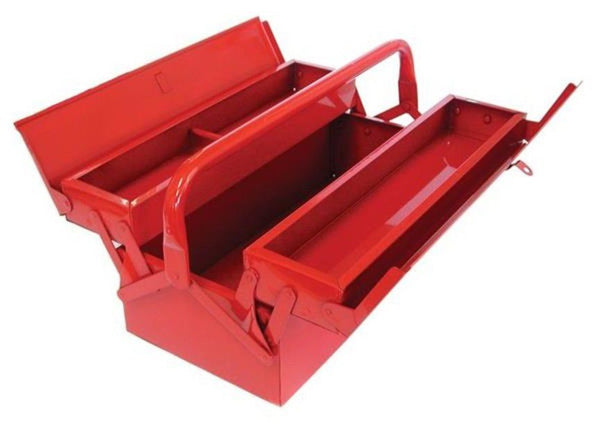 3 Tray Toolbox 410 x 200 x 160mm – Red