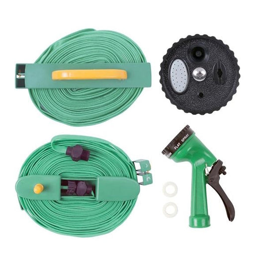 Garden Hose 10M Flat With Fittings