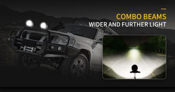 9 Inch LED Spot Lights Spotties WISLO2“W”