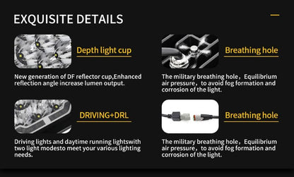 7 Inch LED Spot Lights Spotties WISLO1 “W”