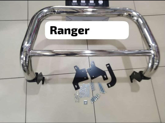 Ford Ranger T6 2012-2015 Chrome Nudge Bar