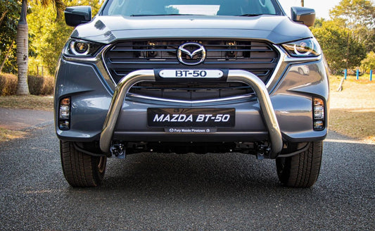 Mazda BT-50 2021+ Chrome Nudge Bar PDC Friendly