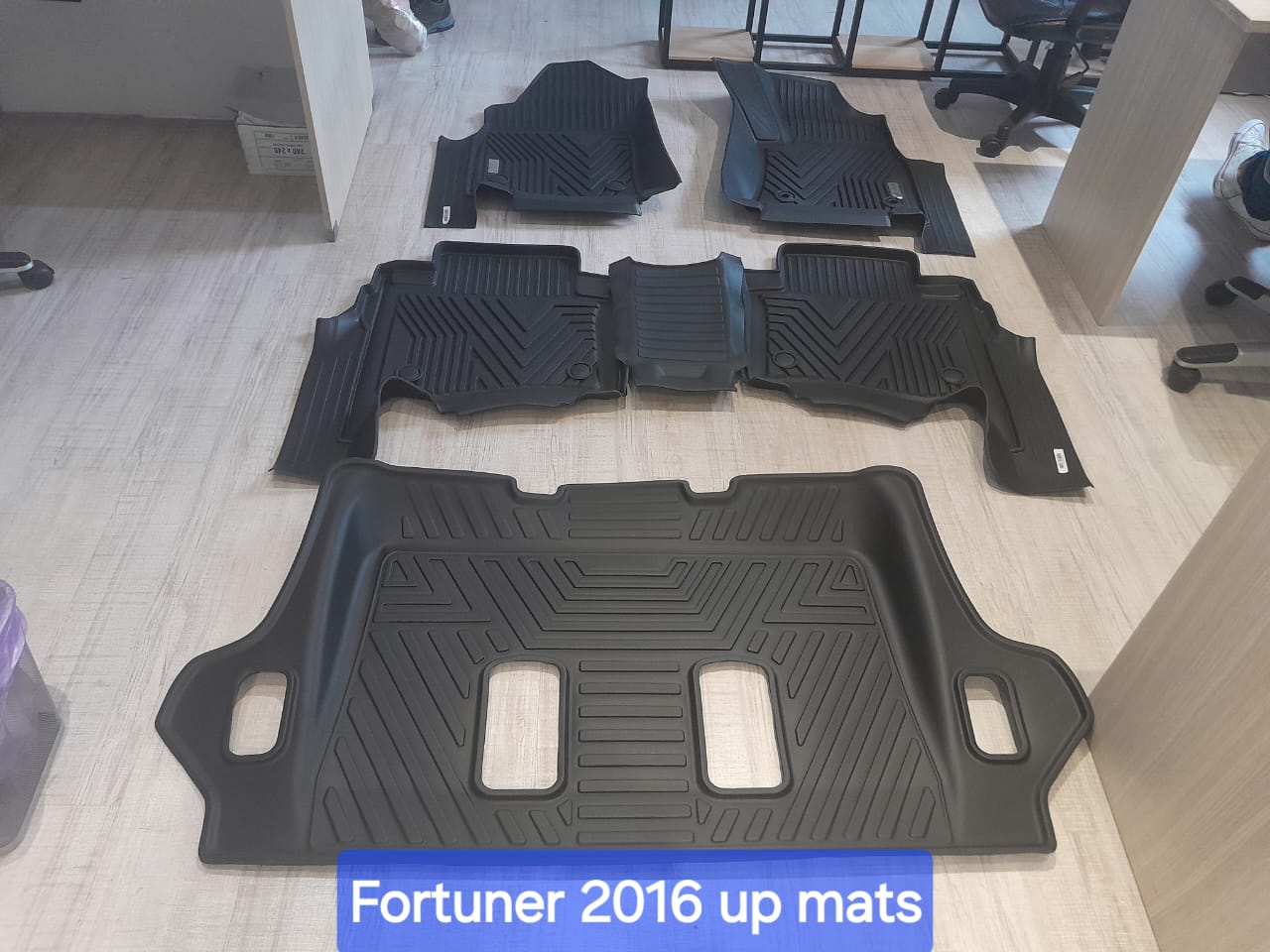 Toyota Fortuner 2016-2023 Car Mat Moulded Set