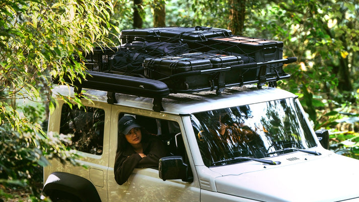 Suzuki Jimny 2018-Present (3&5 Door) 3D MAXpider Transforming Roof Rack