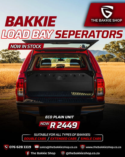 Bakkie Loading Bay Separator & Organizer Eco Plain