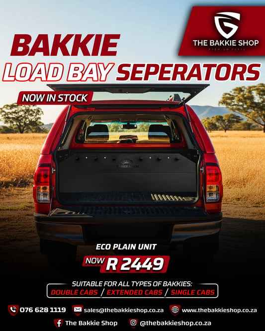 Bakkie Loading Bay Separator & Organizer Eco Plain