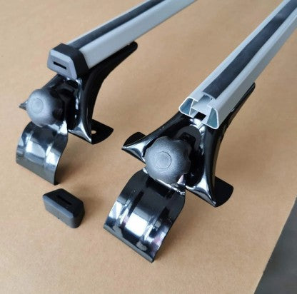 Universal Universal roof rack 120cm Roof Rack  (Silver, Aluminium)