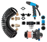 Seaflo Wash Pump Kit - 12V 20Lph - 7 Piece