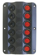 Switch Panel - 6 Switch LED with Circuit Breaker