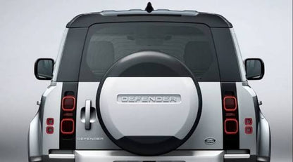 Landrover Defender 2020+ Spare Wheel Cover Silver