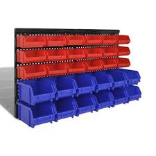 Wall Mounted Storage Bins(18S/12B)