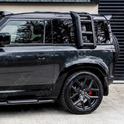 Landrover Defender 2020+ Side Ladder Black